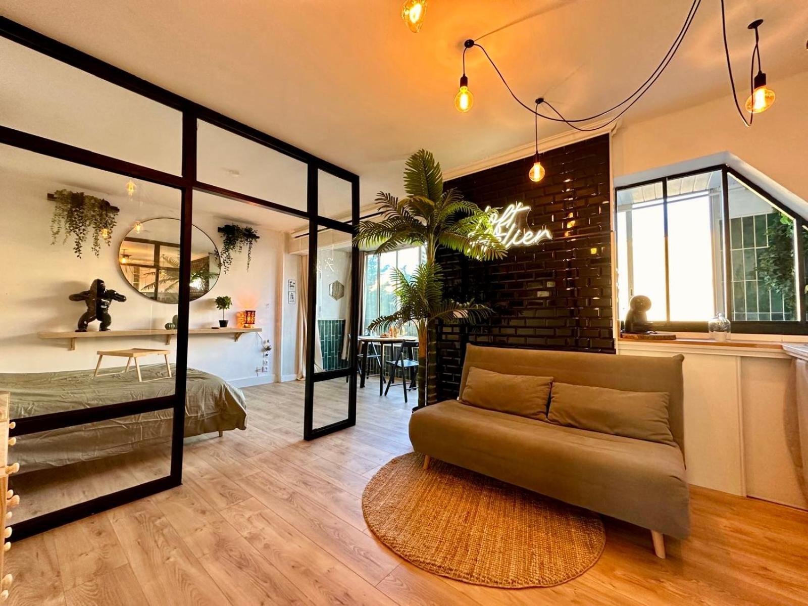 Splendide Loft Jacuzzi Et Cinema - Cap D'Agde Lägenhet Exteriör bild